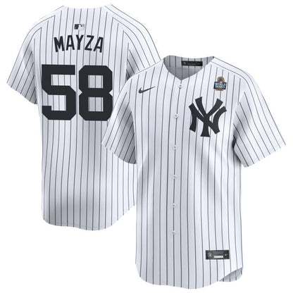 Tim Mayza 58 New York Yankees 2024 World Series Home Limited Player Men Jersey - White
