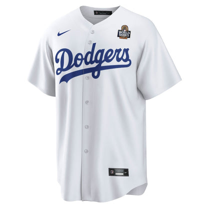 Shohei Ohtani 17 Los Angeles Dodgers 2024 World Series Home Player Men Jersey - White