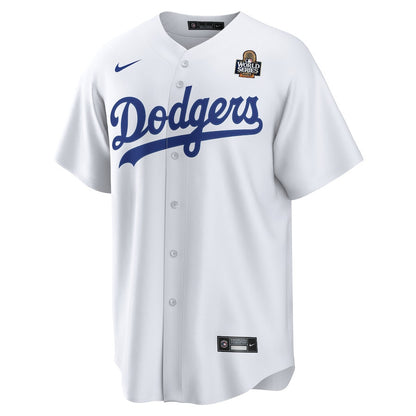 Los Angeles Dodgers 2024 World Series Home Men Jersey - White