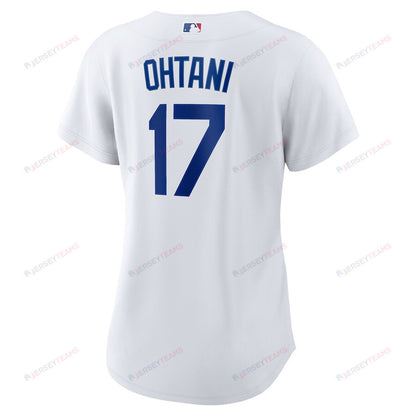 Shohei Ohtani 17 Los Angeles Dodgers Women's 2024 World Series Home Jersey - White