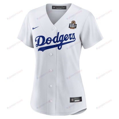 Freddie Freeman 5 Los Angeles Dodgers Women's 2024 World Series Home Jersey - White