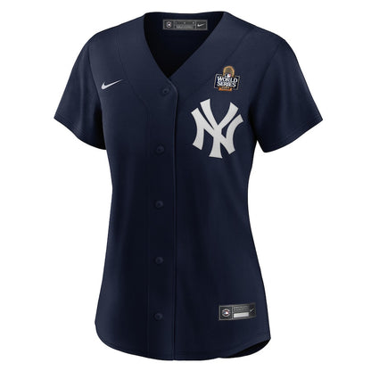 Aaron Judge 99 New York Yankees Women's 2024 World Series Player Jersey - Navy
