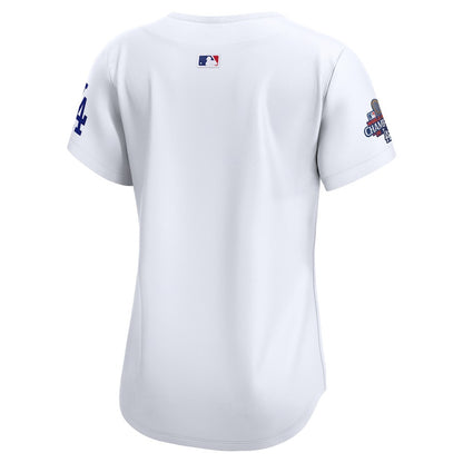 Los Angeles Dodgers Women's 2024 World Series Champions Home Limited Jersey - White