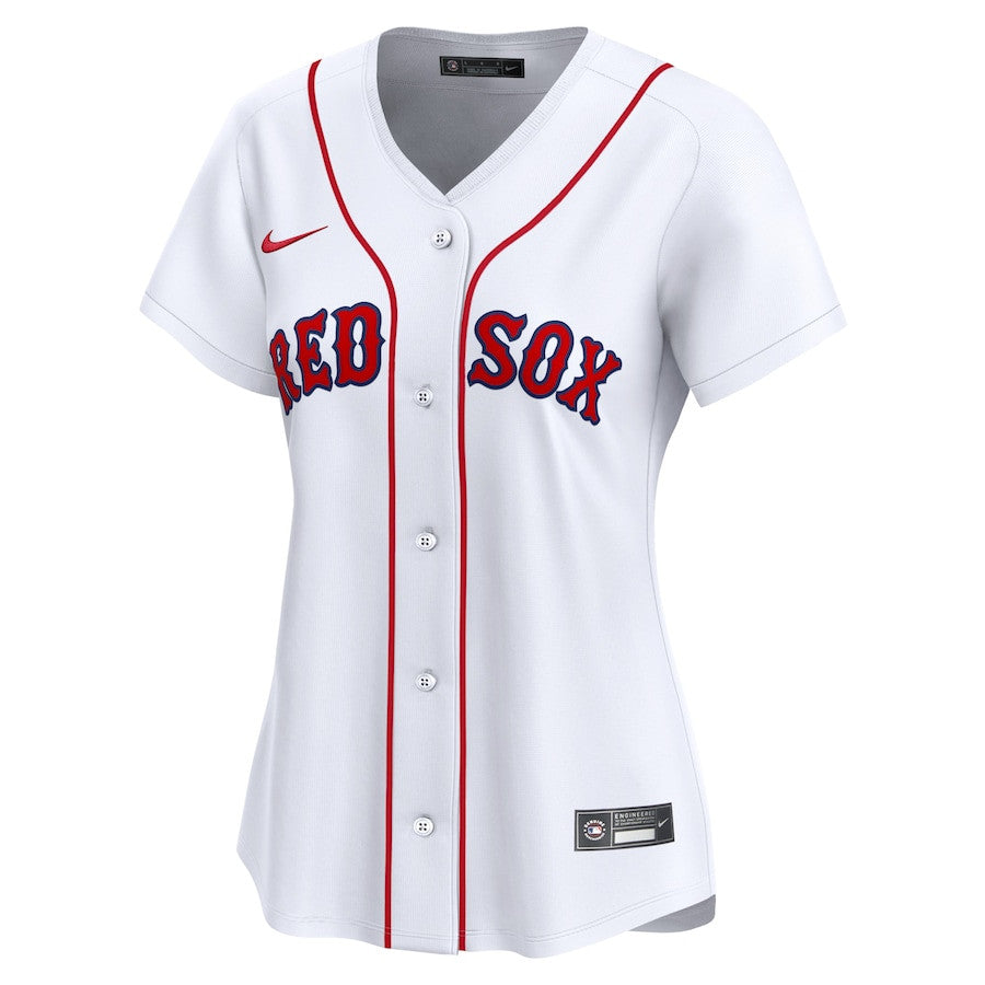 Rafael Devers 11 Boston Red Sox Women's Home Limited Player Jersey - White