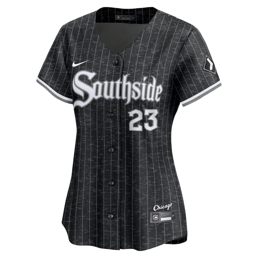 Andrew Benintendi 23 Chicago White Sox Women's 2025 City Connect Limited Jersey - Black