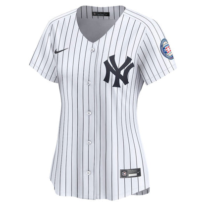 Derek Jeter 2 New York Yankees Women's Home Limited Player Jersey - White