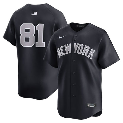 Luis Gil 81 New York Yankees Alternate Limited Player Men Jersey - Navy