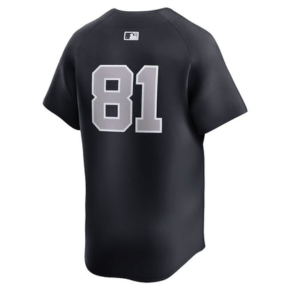 Luis Gil 81 New York Yankees Alternate Limited Player Men Jersey - Navy