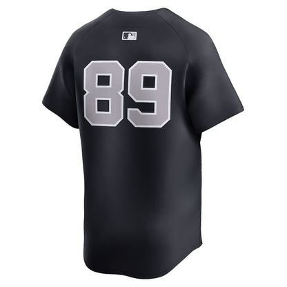 Jasson Domínguez 89 New York Yankees Alternate Limited Player Men Jersey - Navy