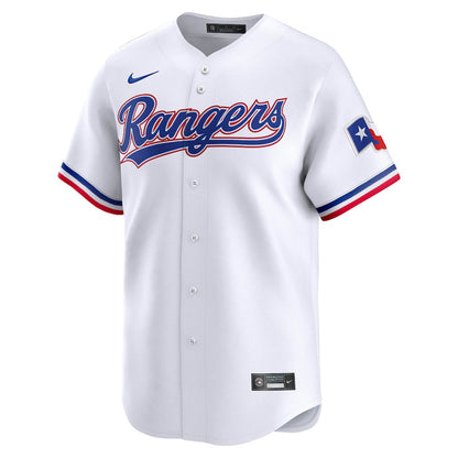 Bubba Thompson 8 Texas Rangers Home Limited Player Men Jersey - White