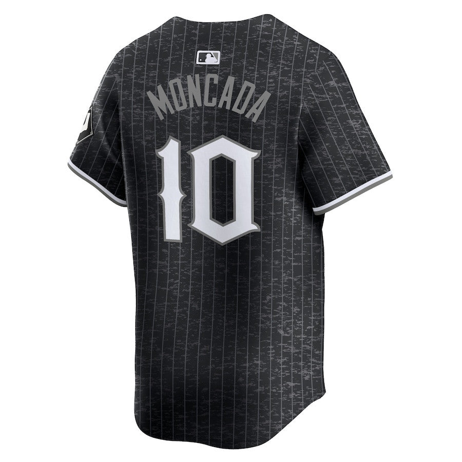 Yoán Moncada 10 Chicago White Sox City Connect Limited Player Men Jersey - Black
