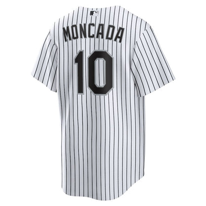 Yoan Moncada 10 Chicago White Sox Home Limited Player Men Jersey - White