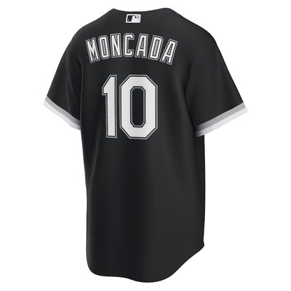 Yoan Moncada 10 Chicago White Sox Alternate Player Men Jersey - Black