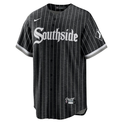 Yoan Moncada 10 Chicago White Sox City Connect Player Men Jersey - Black