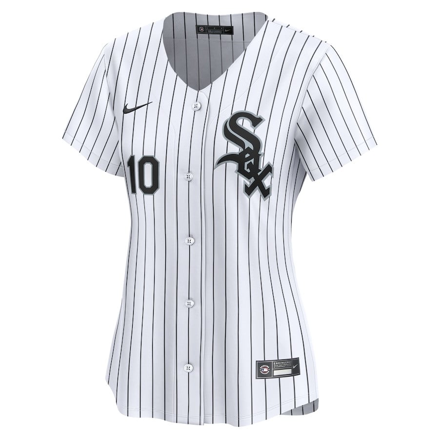 Yoan Moncada 10 Chicago White Sox Home Limited Player Women Jersey - White