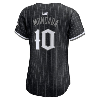 Yoan Moncada 10 Chicago White Sox City Connect Limited Player Women Jersey - Black