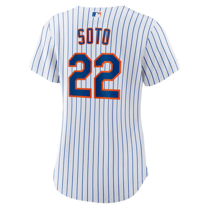 Juan Soto 22 New York Mets Women's Home Player Jersey - White