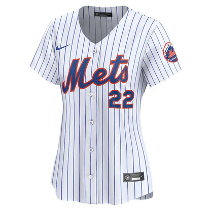 Juan Soto 22 New York Mets Women's Home Limited Player Jersey - White