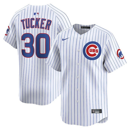Kyle Tucker 30 Chicago Cubs Home Limited Player Men Jersey - White