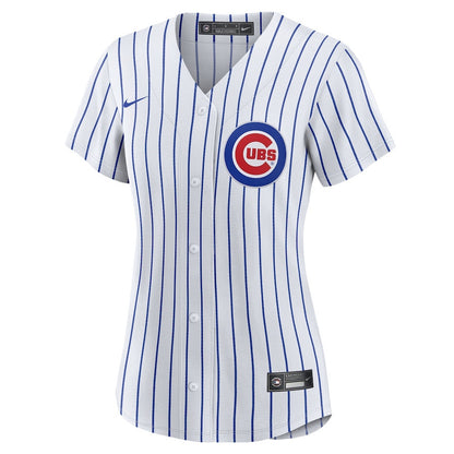 Kyle Tucker 30 Chicago Cubs Women's Home Player Jersey - White