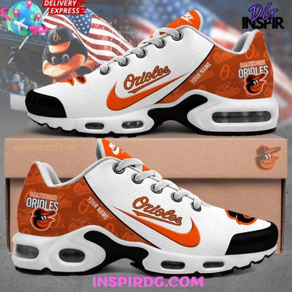 Baltimore Orioles 2024 Custom Name TN Shoes Sneakers For Men And Women