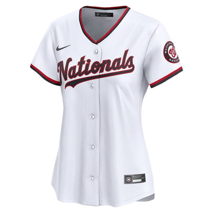 James Wood 29 Washington Nationals Women's Home Limited Player Jersey - White