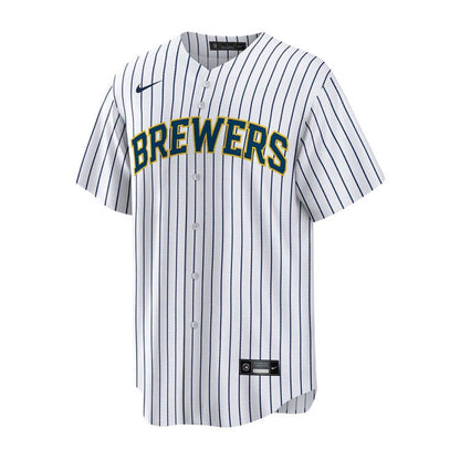 Bob Uecker #9 Milwaukee Brewers Alternate Jersey - White