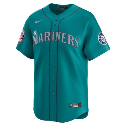 Ichiro Suzuki 51 Seattle Mariners 2025 National Baseball Hall of Fame Alternate Limited Player Men Jersey - Aqua