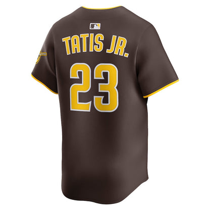 Fernando Tatis Jr. 23 San Diego Padres Alternate Limited Player Men Jersey - Brown