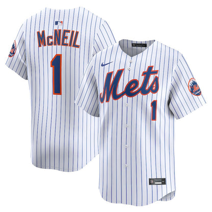 Jeff McNeil 1 New York Mets Alternate Limited Player Men Jersey - White