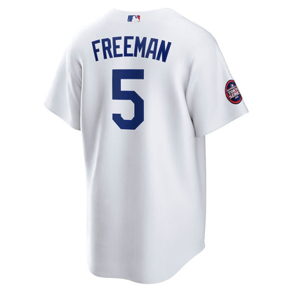 Freddie Freeman 5 Los Angeles Dodgers 2025 MLB World Tour: Tokyo Series Home Player Men Jersey - White