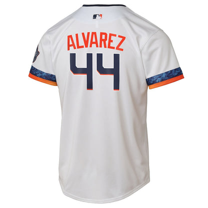 Yordan Álvarez 44 Houston Astros 2025 City Connect Limited Player YOUTH Jersey - White