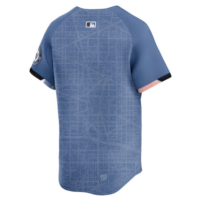 Washington Nationals 2025 City Connect Limited Men Jersey - Blue