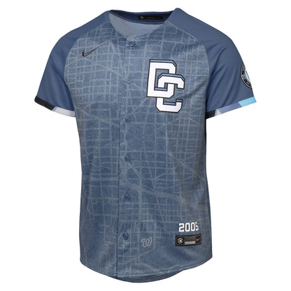 Washington Nationals 2025 City Connect Limited YOUTH Jersey - Blue