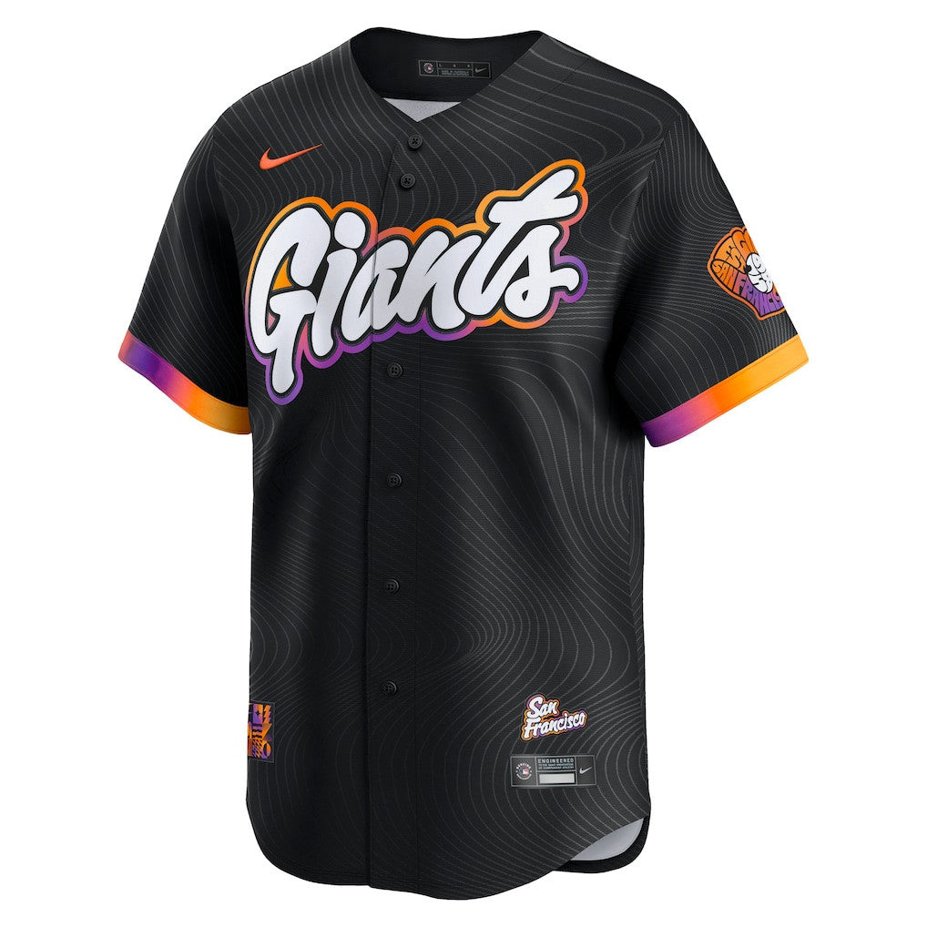 San Francisco Giants 2025 City Connect Limited Men Jersey - Anthracite