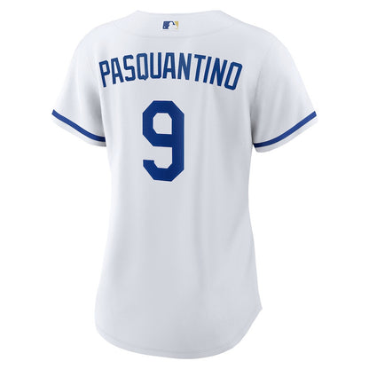 Vinnie Pasquantino 9 Kansas City Royals Women's Home Jersey - White
