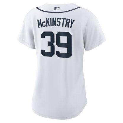 Zach McKinstry 39 Detroit Tigers Women's Home Jersey - White
