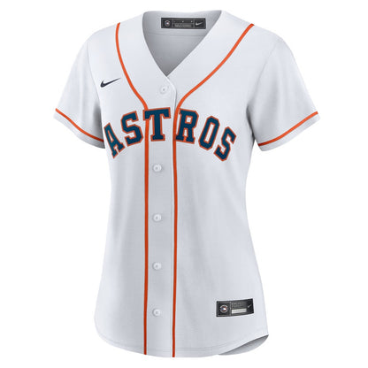 Jake Meyers 6 Houston Astros Women's Home Jersey - White