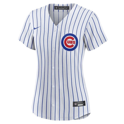 Miguel Amaya 9 Chicago Cubs Women's Home Jersey - White