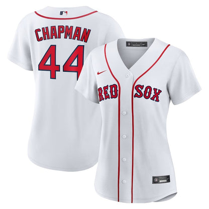 Aroldis Chapman 44 Boston Red Sox Women's Home Jersey - White