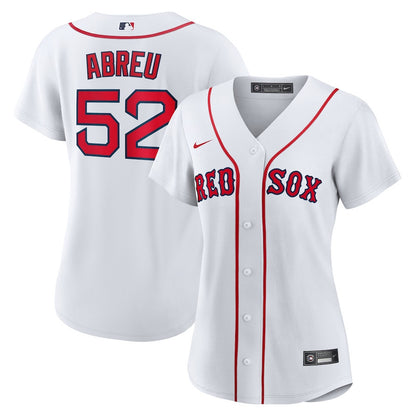 Wilyer Abreu 52 Boston Red Sox Women's Home Jersey - White
