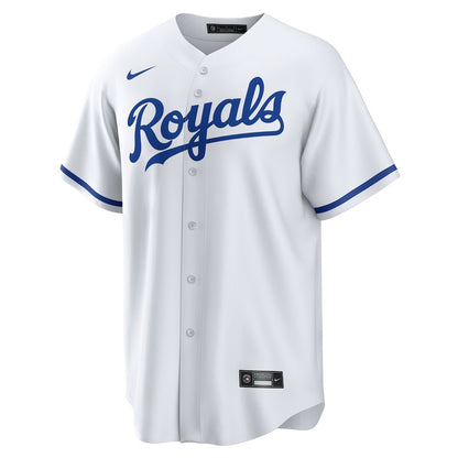Maikel Garcia 11 Kansas City Royals Home Men Jersey - White