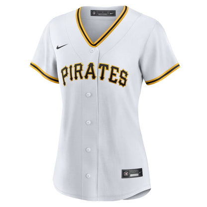 Spencer Horwitz 2 Pittsburgh Pirates Women's Home Jersey - White