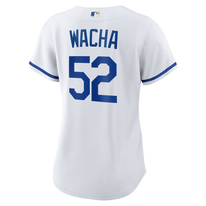 Michael Wacha 52 Kansas City Royals Women's Home Jersey - White
