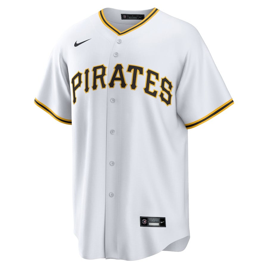 Spencer Horwitz 2 Pittsburgh Pirates Home Men Jersey - White