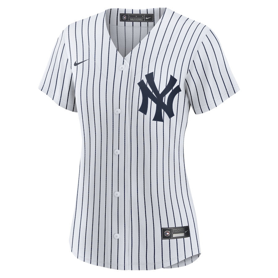 Austin Wells 28 New York Yankees Home Women Jersey - White