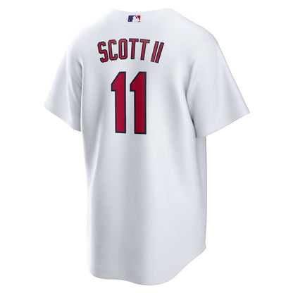 Victor Scott II 11 St. Louis Cardinals Home Men Jersey - White