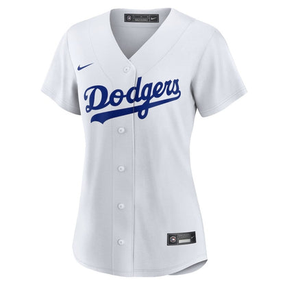 Tommy Edman 25 Los Angeles Dodgers Home Women Jersey - White