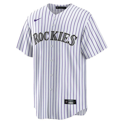 Thairo Estrada 39 Colorado Rockies Home Men Jersey - White