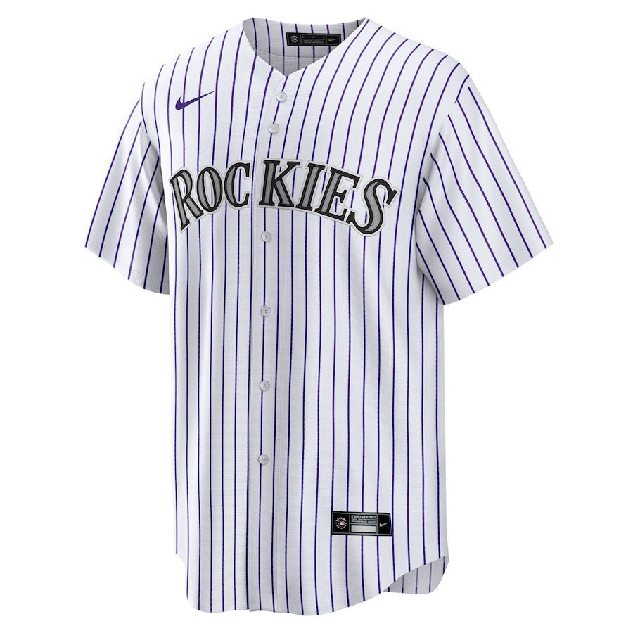 Germán Márquez 48 Colorado Rockies Home Men Jersey - White